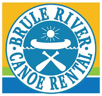 Blue River Canoe Rental Logo Brule River Canoe Kayak Rentals Wisconsin