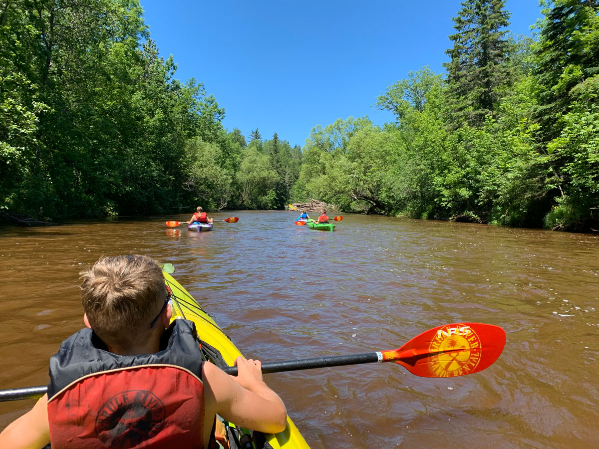 F1 Hwy 13 to Lake Superior 35 Hours Easiest Brule River Canoe Rental