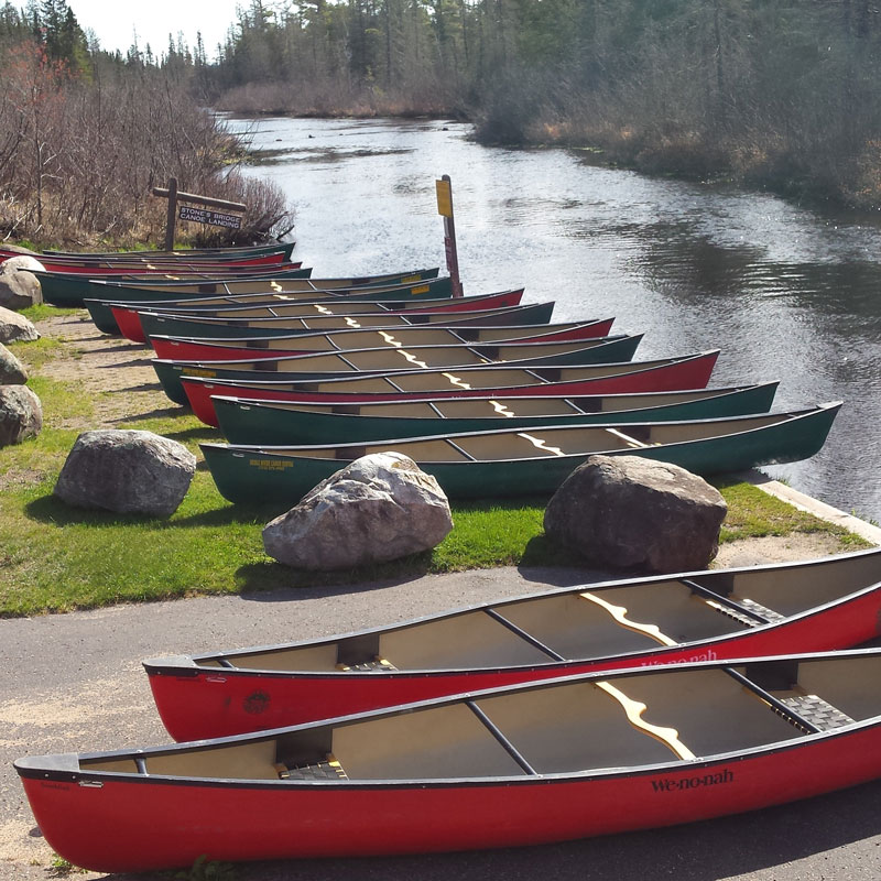 A5 Stones Bridge to Pine Tree Landing 2 Day Camping Adventure Brule